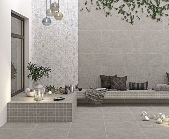 Керамогранит Vitra NEWCON ПЭЧВОРК ДЕКОР ХОЛОДНАЯ ГАММА РЕКТ 30Х60