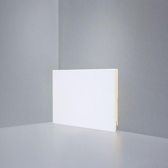 Плинтус напольный Deartio Universal Белый U 106-100