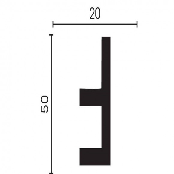 Молдинг с отражателем Decor Dizayn DD617 Молдинг с отражателем Decor Dizayn DD617