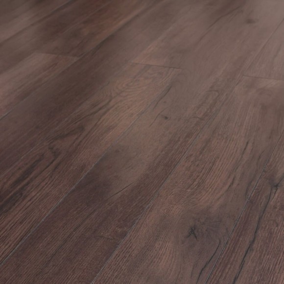 Ламинат AlixFloor Дуб Кабинный Темный ALX828