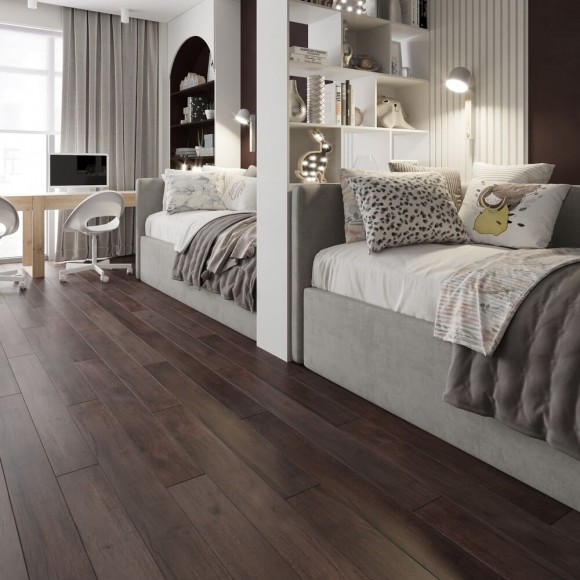 Ламинат AlixFloor Дуб Кабинный Темный ALX828