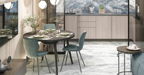 Керамогранит Delacora Waterfall Blue D12056M 60x120