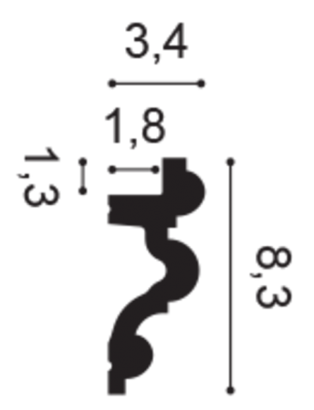 Карниз Orac Decor C324