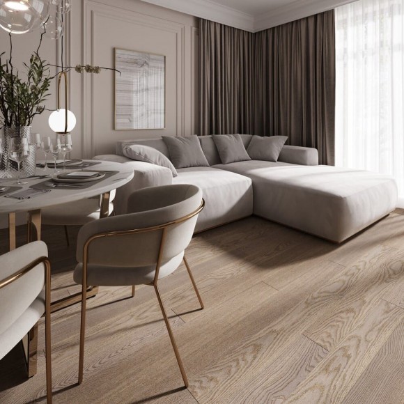 Паркетная доска AlixFloor Дуб Коричневый Натуральный ALX1011