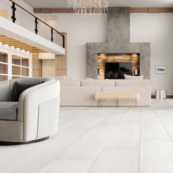 SPC ламинат Cm Floor ScandiWood 02 Дуб Белый