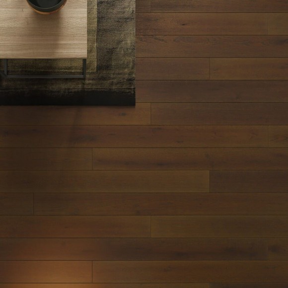 Паркетная доска AlixFloor Дуб Темный Тонированный ALX1013