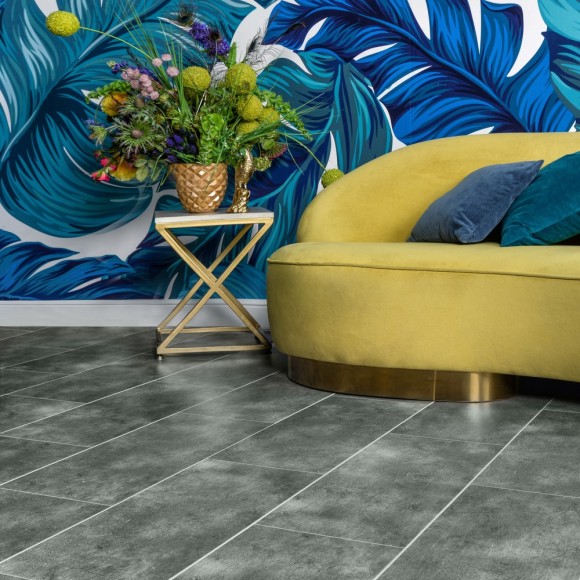 Кварц-виниловая плитка Alpine Floor Stone Девон ECO 4-12