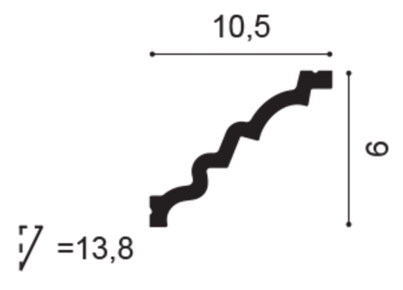 Карниз гибкий Orac Decor C326F Карниз гибкий Orac Decor C326F