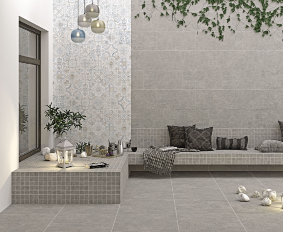 Керамогранит Vitra NEWCON СЕРЕБРИСТО-СЕРЫЙ РЕКТ 60Х60