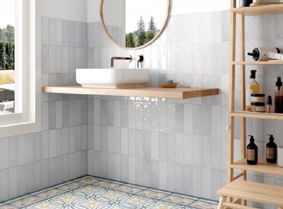 Керамическая плитка Equipe 25840 La Riviera Lavanda Blue 6.5х20 Керамическая плитка Equipe 25840 La Riviera Lavanda Blue 6.5х20