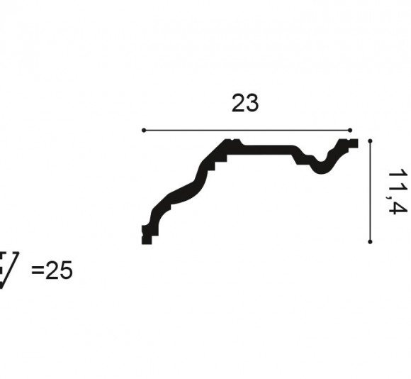 Карниз Orac Decor C332