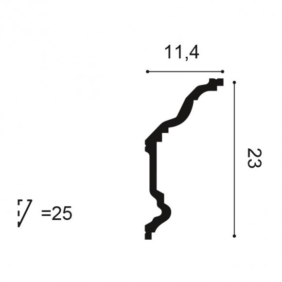 Карниз Orac Decor C332