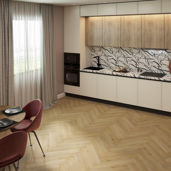 SPC ламинат Steinholz Herringbone STH038H Лахре