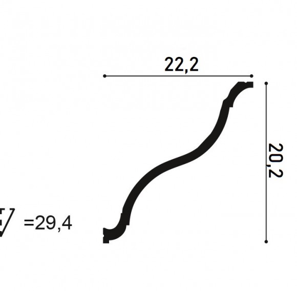 Карниз Orac Decor C335
