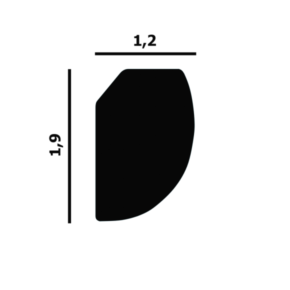 Карниз Перфект Плюс P02 Карниз Перфект Плюс P02