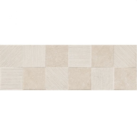 Керамическая плитка Ragno ETERNA BLANCO STRUTTURA QUADRO 3D RETT. 30X90
