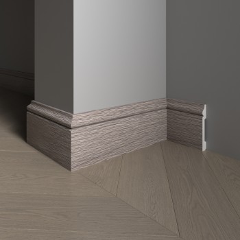 Плинтус напольный Decor Dizayn 005-80SH Плинтус напольный Decor Dizayn 005-80SH