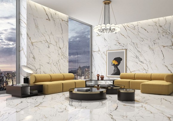 Керамогранит Geotiles OIKOS GOLD 75x150