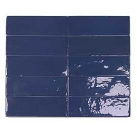 Настенная плитка DNA Tiles Safi Cobalt 16*5,2