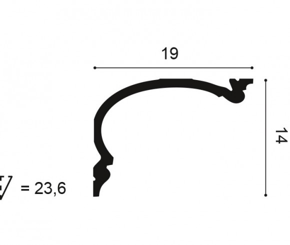 Карниз Orac Decor C342