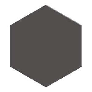 Керамогранит Dna Tiles Bee Graphite 11,5х10