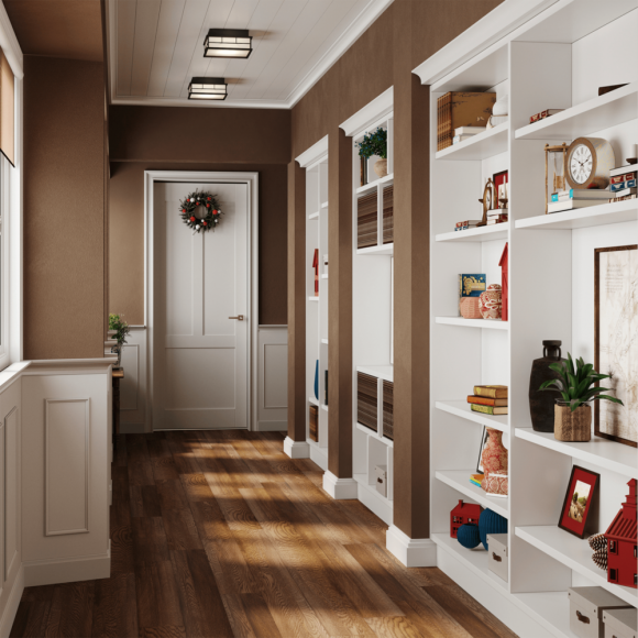 SPC ламинат Cm Floor ScandiWood 28 Орех