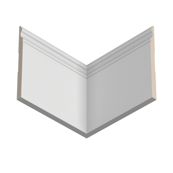 Плинтус ЛДФ под покраску Ultrawood Base 005 i