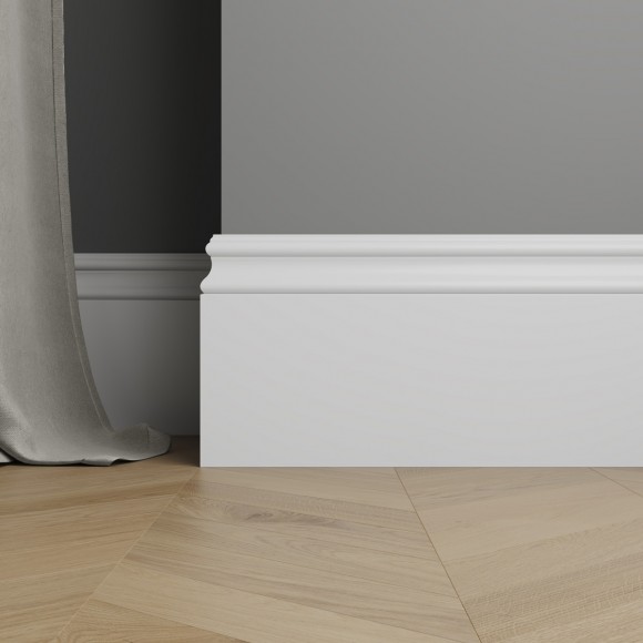 Плинтус ЛДФ под покраску Ultrawood Base 051 i Плинтус ЛДФ под покраску Ultrawood Base 051 i