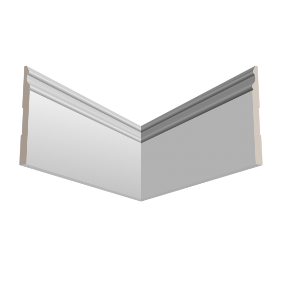 Плинтус ЛДФ под покраску Ultrawood Base 051 i Плинтус ЛДФ под покраску Ultrawood Base 051 i