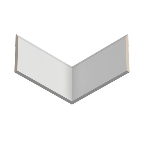 Плинтус ЛДФ под покраску Ultrawood Base 008 i