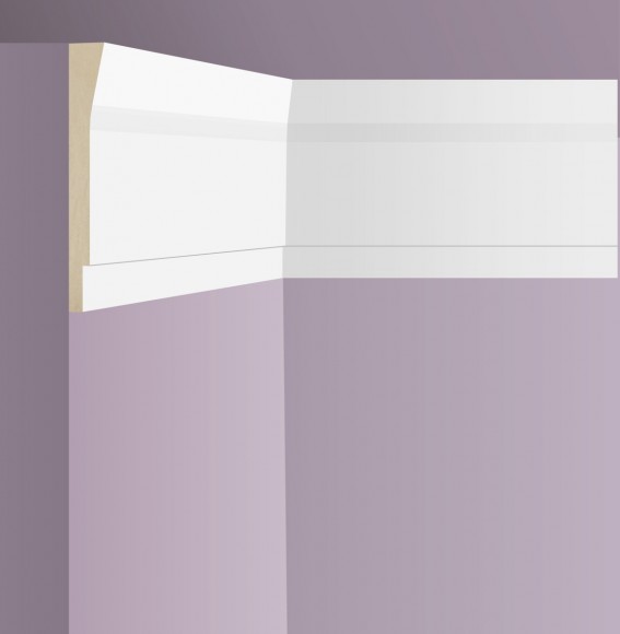 Плинтус ЛДФ под покраску Ultrawood Base 009 i