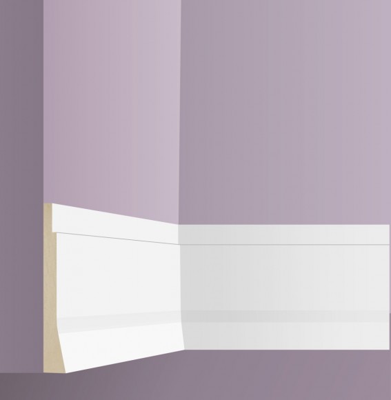 Плинтус ЛДФ под покраску Ultrawood Base 009 i