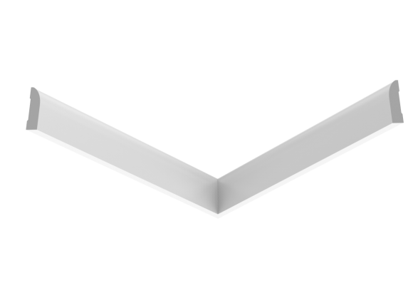 Плинтус ЛДФ под покраску Ultrawood Base 017 i