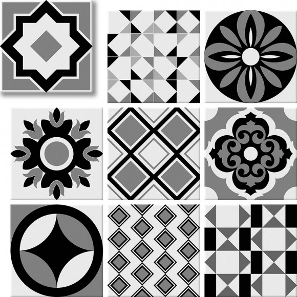 Керамогранит Geotiles Vendome (12 видов рисунка) 22,3*22,3