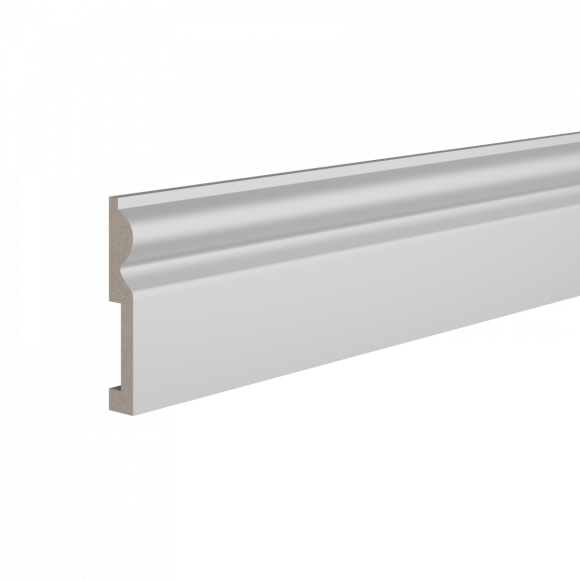 Плинтус ЛДФ под покраску Ultrawood Base 018