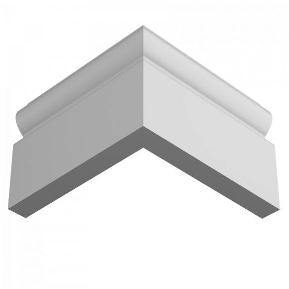 Плинтус ЛДФ под покраску Ultrawood Base 018