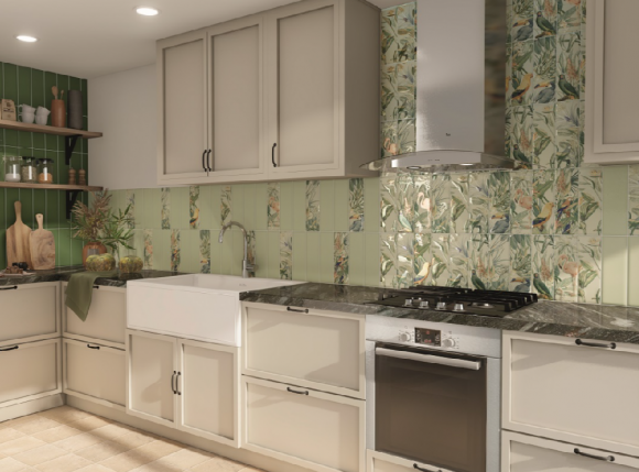 Настенная плитка Mainzu TAPIS JUNGLE 10Х30