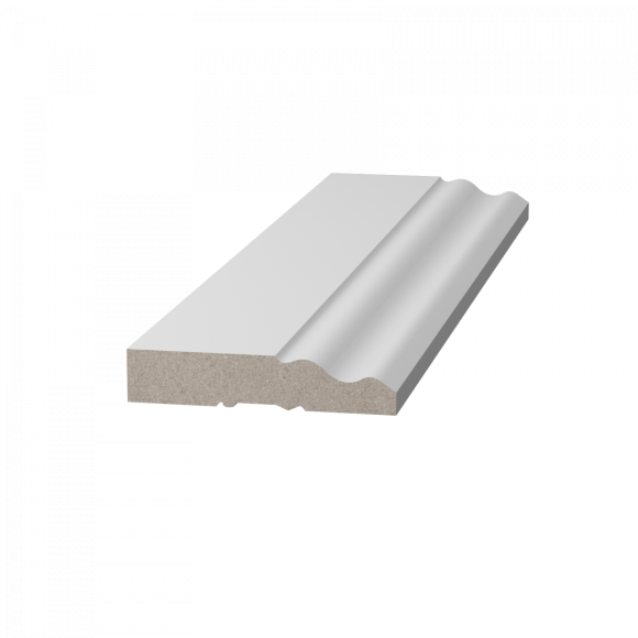 Плинтус ЛДФ под покраску Ultrawood Base 021 Плинтус ЛДФ под покраску Ultrawood Base 021