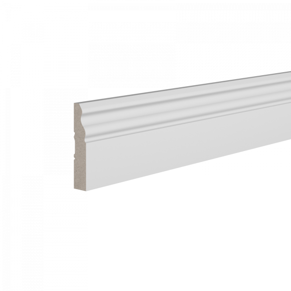 Плинтус ЛДФ под покраску Ultrawood Base 021 Плинтус ЛДФ под покраску Ultrawood Base 021