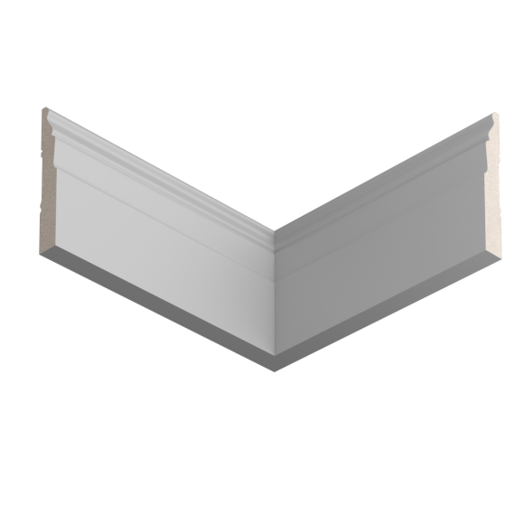 Плинтус ЛДФ под покраску Ultrawood Base 022 i