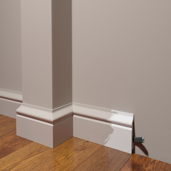 Плинтус напольный Decor Dizayn DD122 Плинтус напольный Decor Dizayn DD122