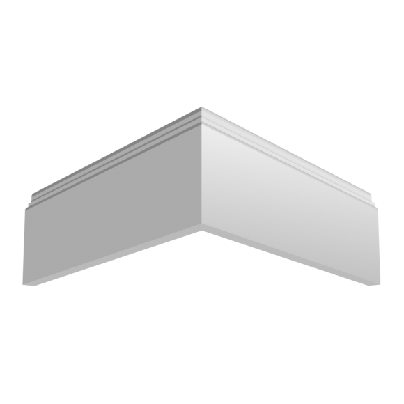 Плинтус ЛДФ под покраску Ultrawood Base 024 i Плинтус ЛДФ под покраску Ultrawood Base 024 i