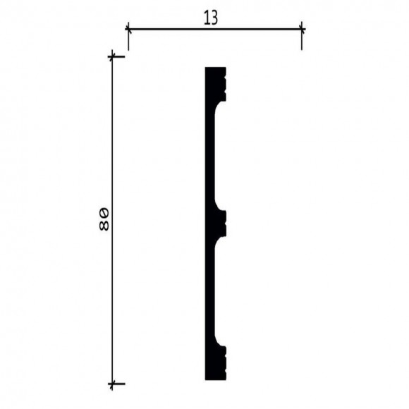 Плинтус напольный Decor Dizayn DD708 Плинтус напольный Decor Dizayn DD708