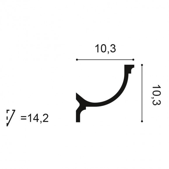 Карниз Orac Decor C902