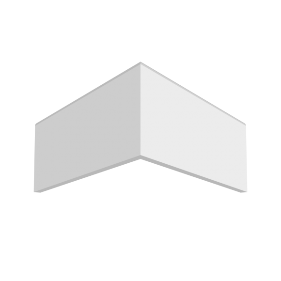 Плинтус деревянный под покраску Ultrawood Base 1010 W