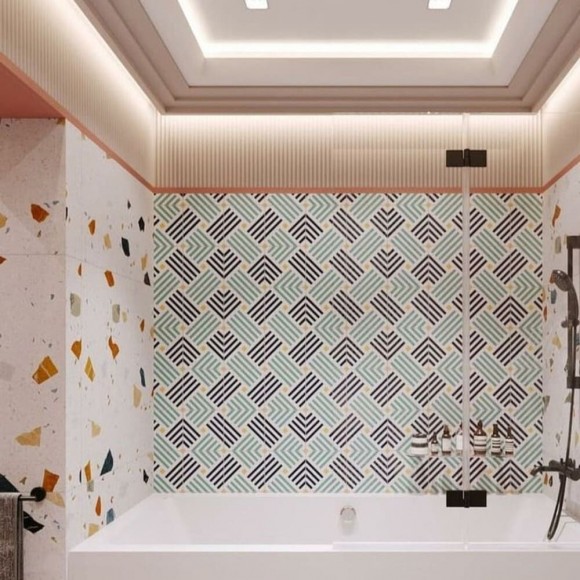 Стеновая панель Orac Decor W108 Zigzag