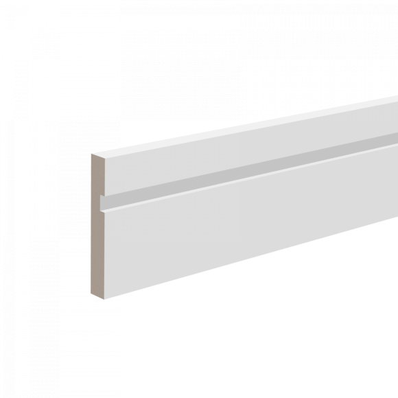 Плинтус ЛДФ под покраску Ultrawood Base 1015 L