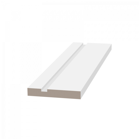 Плинтус ЛДФ под покраску Ultrawood Base 1015 L