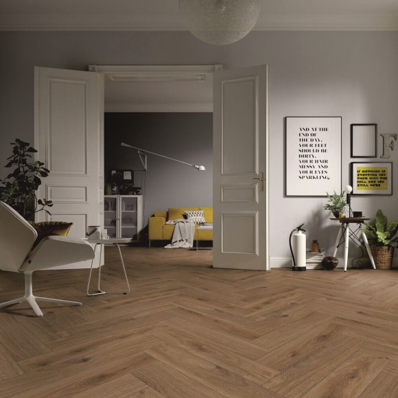 Ламинат TerHurne Herringbone Edition Дуб Кондоминимум Y02