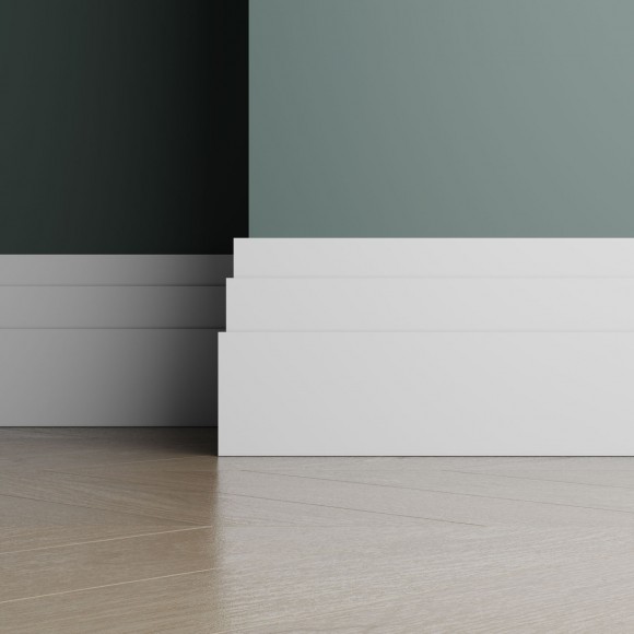 Плинтус ЛДФ под покраску Ultrawood Base 1216 i